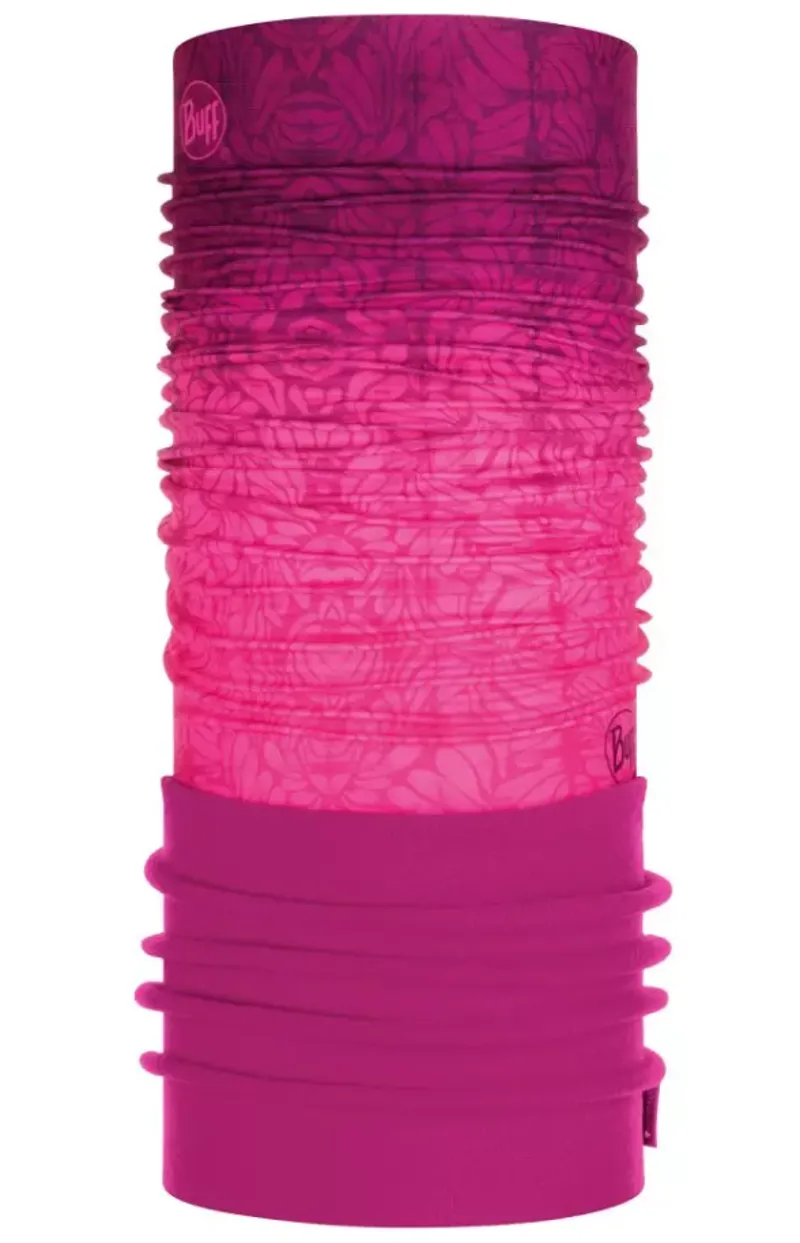 Buff Polar Face Mask and Neck Warmer In Boronia Pink